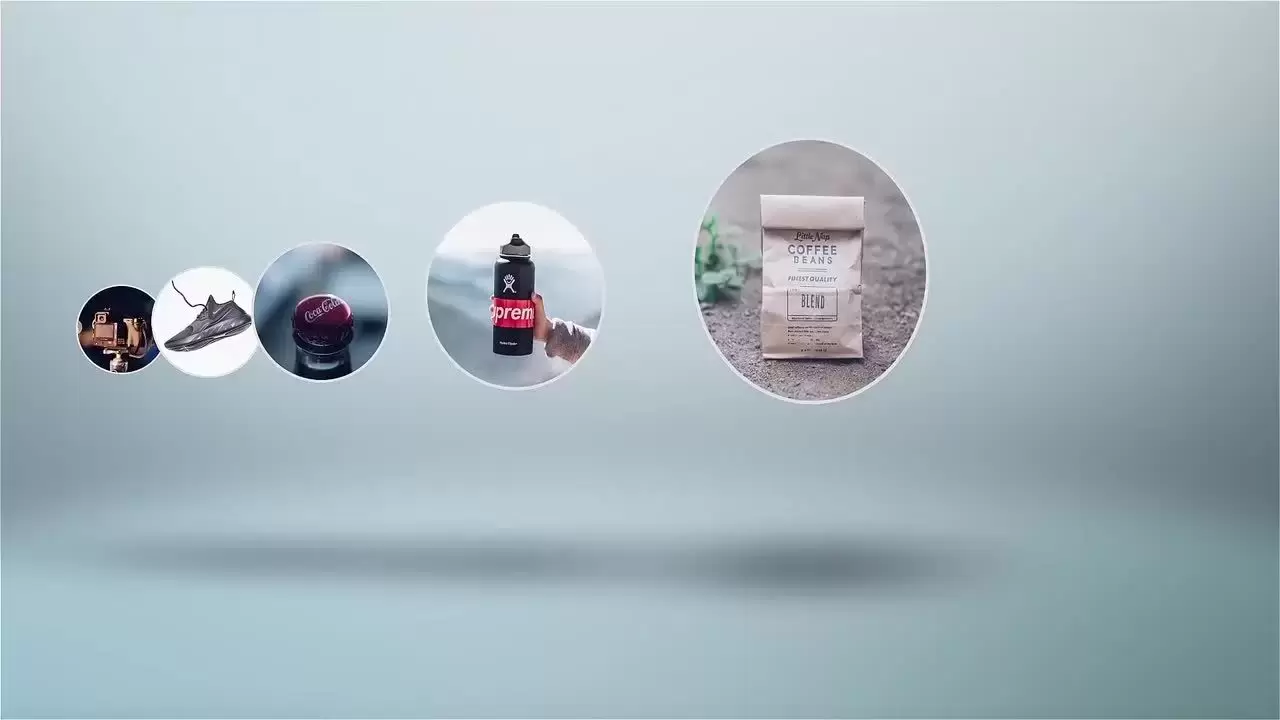 干净时尚的清洁LOGO标志动画模板AE模板视频下载(含音频)