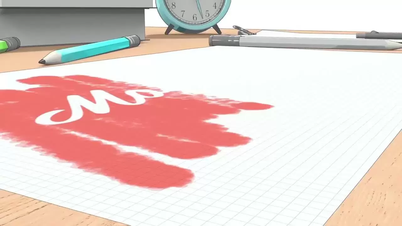 素描LOGO标志AE模板视频下载