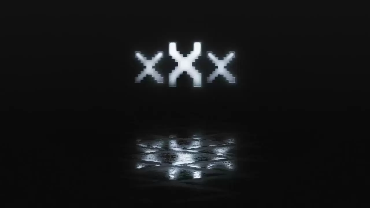 时尚优雅活力的霓虹灯发光笔触展示LOGO标志AE模板视频下载(含音频)