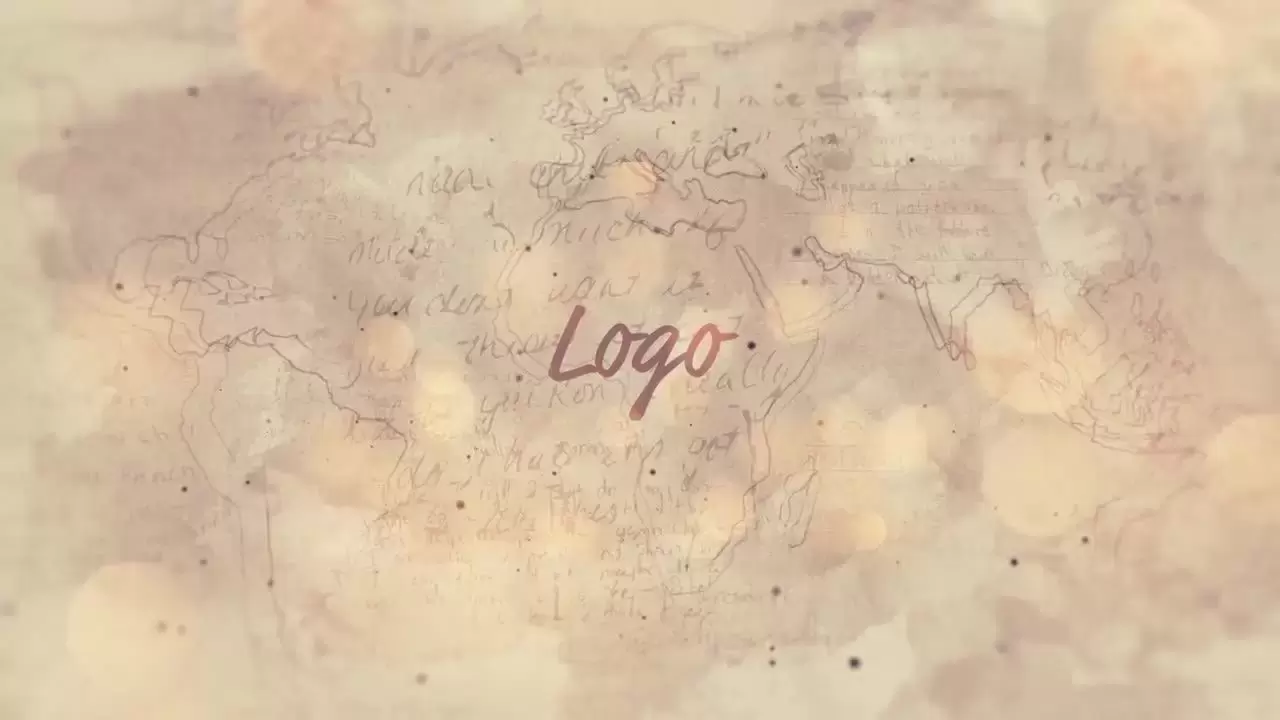 金色渲染动态logo展示ae模板视频下载(含音频)