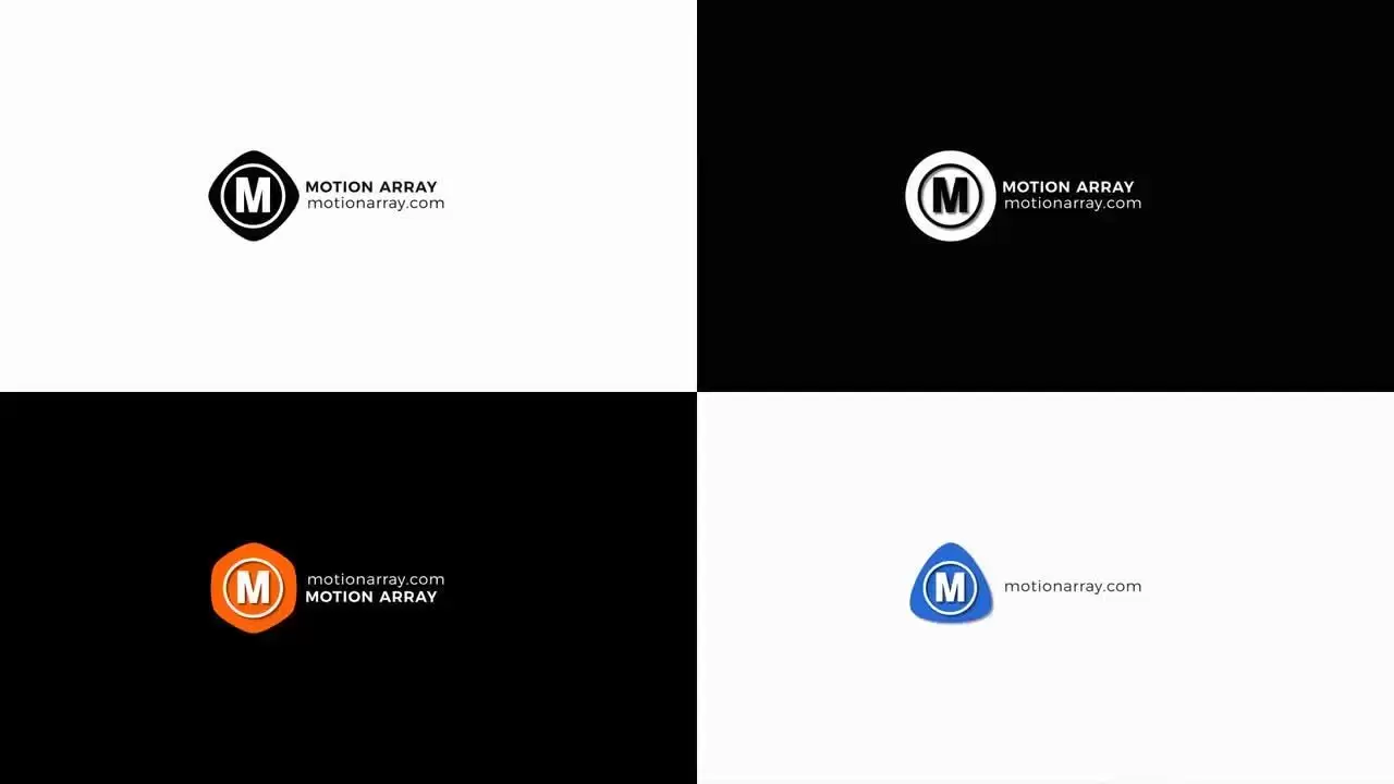 简短LOGO标志显示AE模板视频下载(含音频)