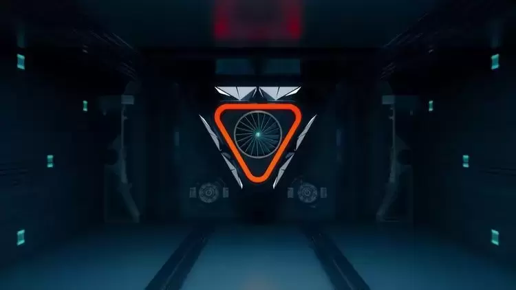三维安全科技logo动画展示AE模板视频下载(含音频)