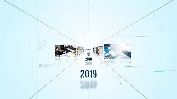 优雅动画企业介绍ae模板素材视频下载(含音频)