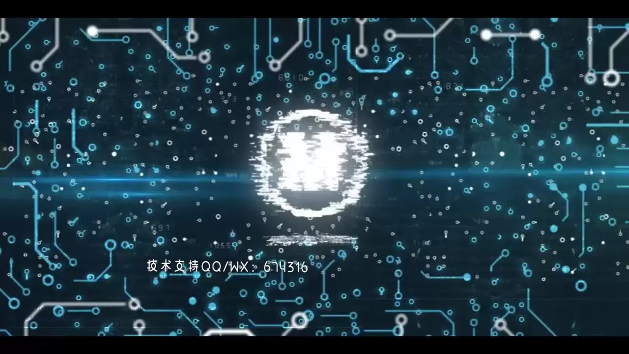 超现代最新动态动画LOGO标志展示AE模板视频下载