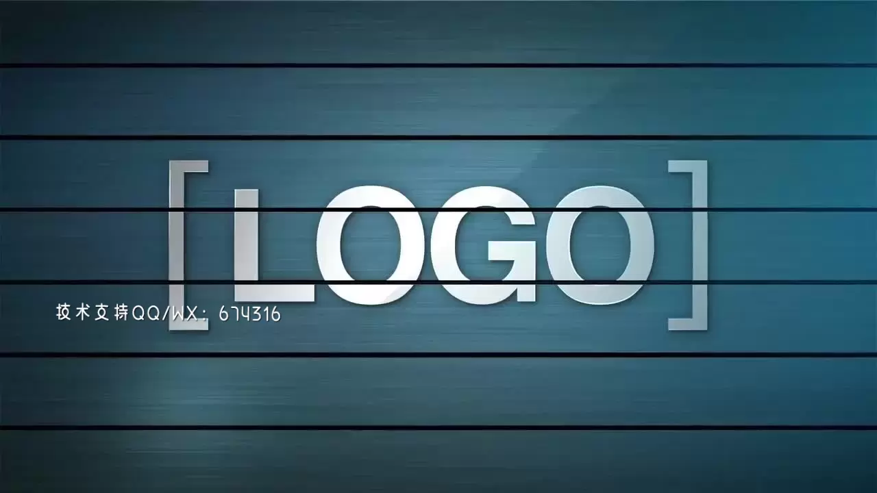 缩略图AE面板旋转效果LOGO标志模板Panel Logo视频下载