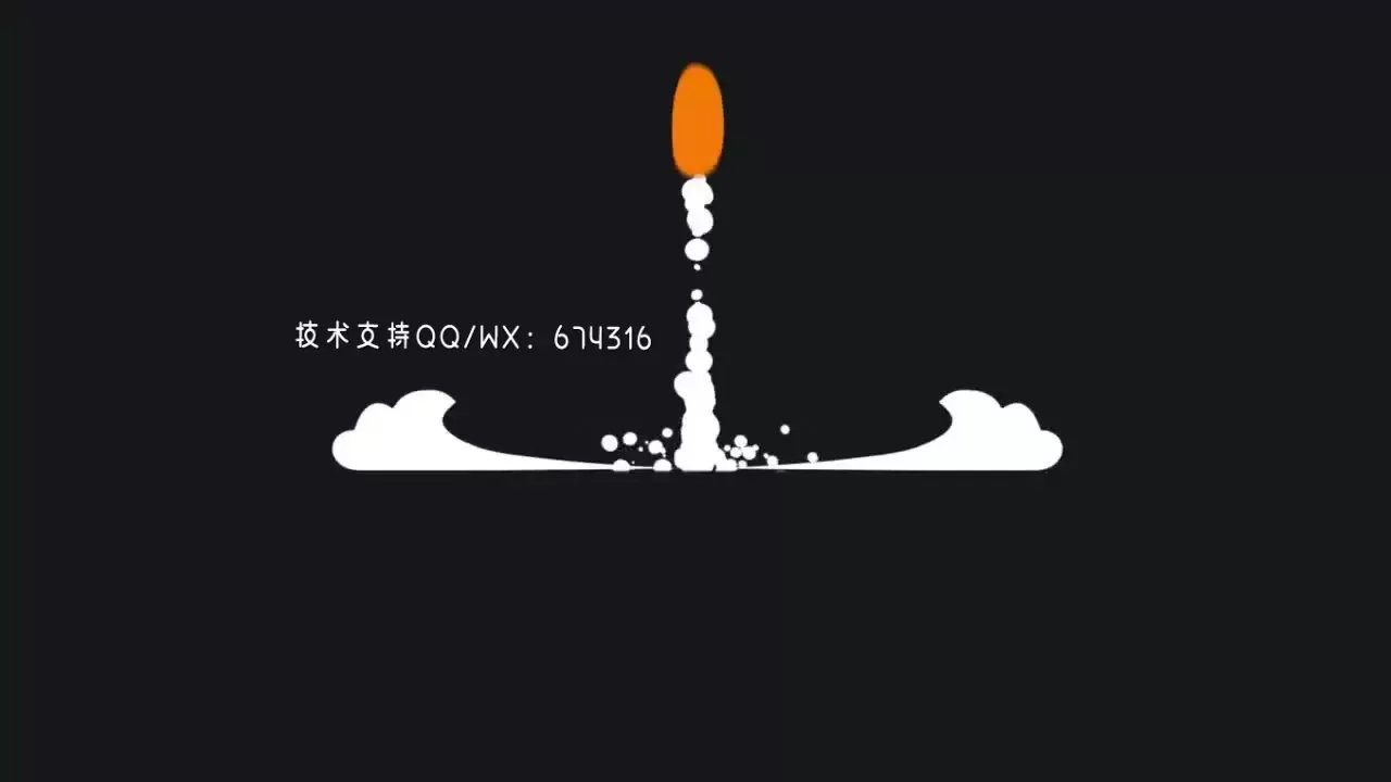 简单动态LOGO标志展示AE模板视频下载(含音频)