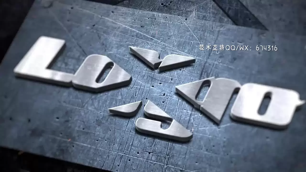 具有影响力大LOGO标志效果AE模板视频下载(含音频)