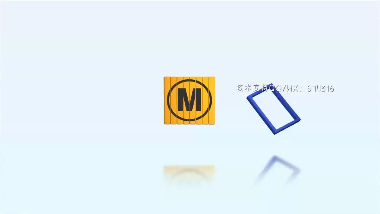 企业LOGO标志展示AE模板视频下载(含音频)