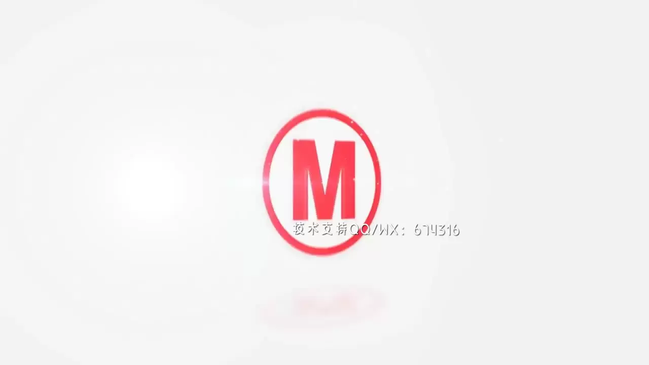 多功能专业动画标志显示AE模板视频下载(含音频)