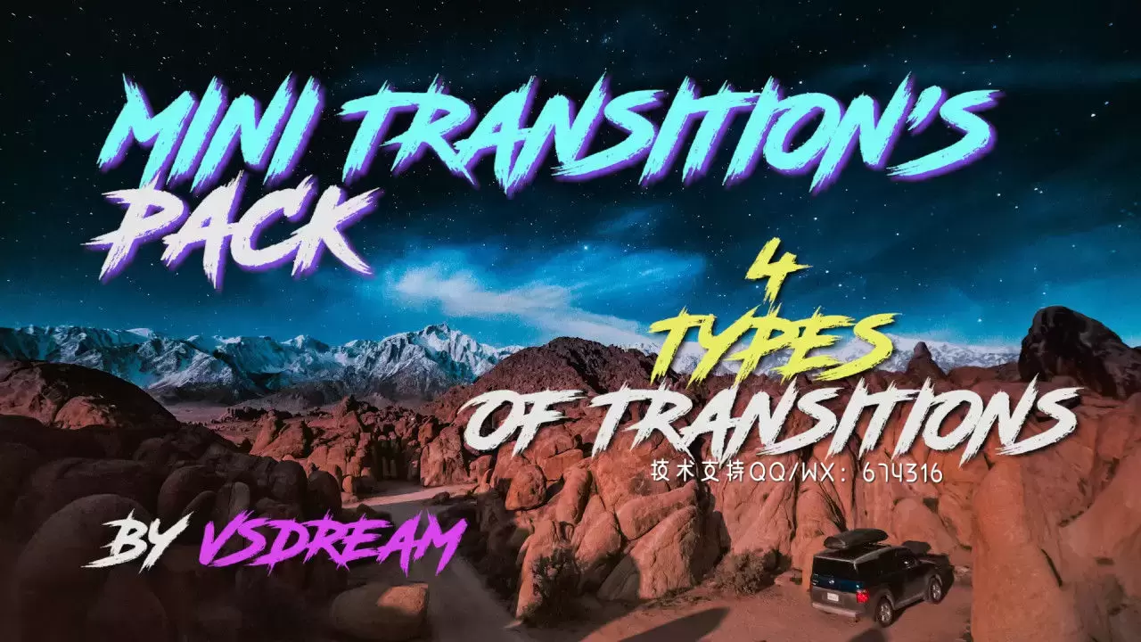 最难忘时刻的迷你过渡独特电影Pr模板视频下载(含音频)插图