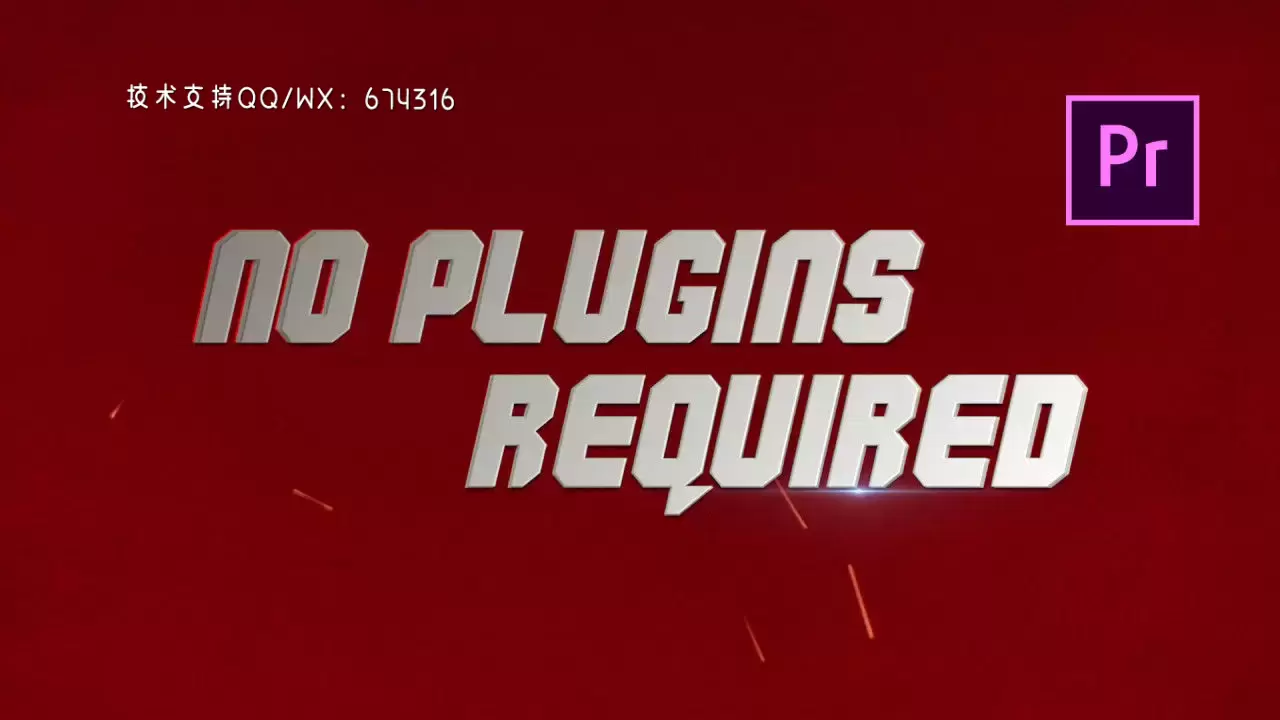 漫画风格转场动画开场PR模板视频下载(含音频)插图