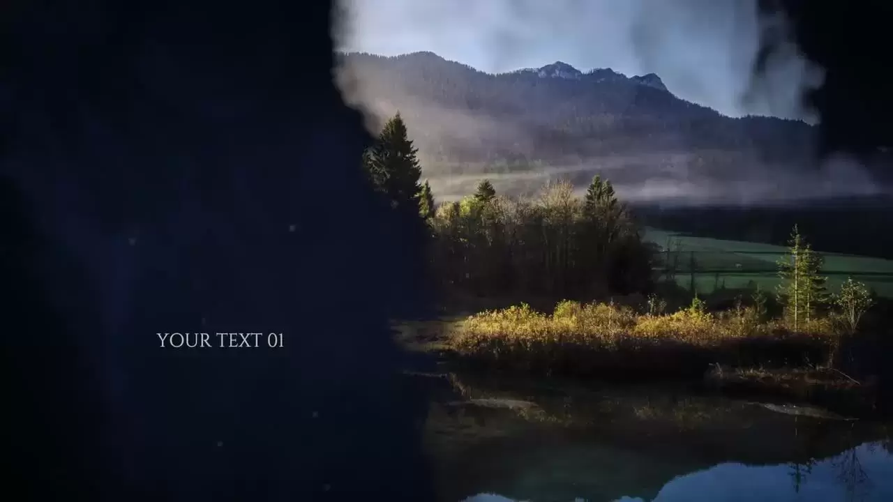 壮观电影幻灯片PR模板视频下载(含音频)插图