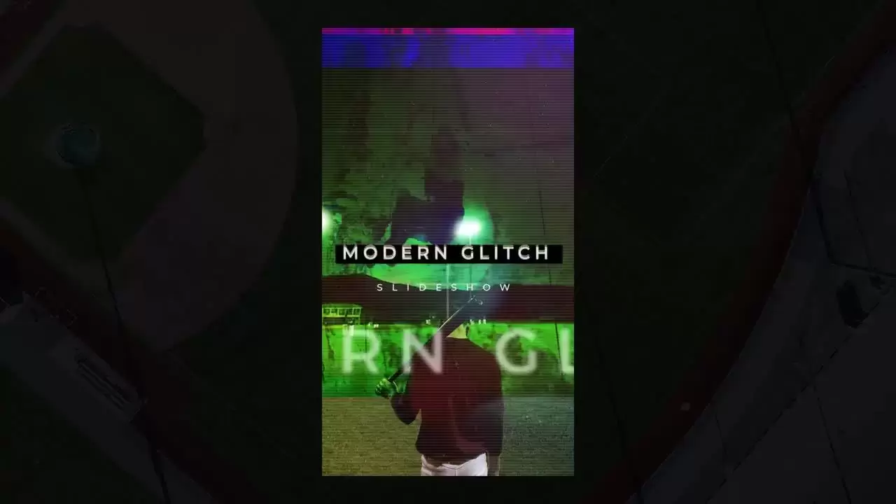 现代体育设计信号干扰过渡幻灯片pr模板视频下载插图