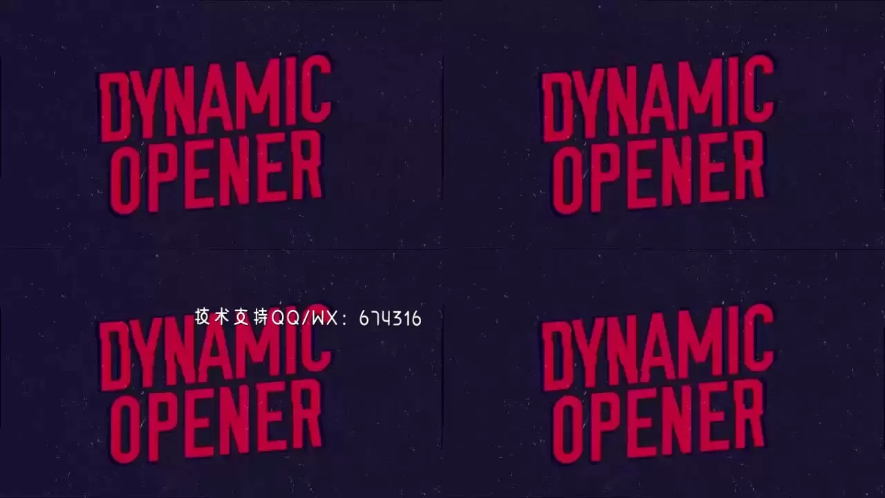 时尚炫酷的体育运动动作视频宣传片开场PR模板视频下载插图