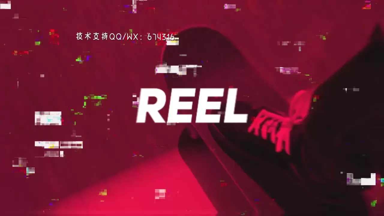 具有信号干扰效果和快节奏转场过渡Pr模板视频下载插图