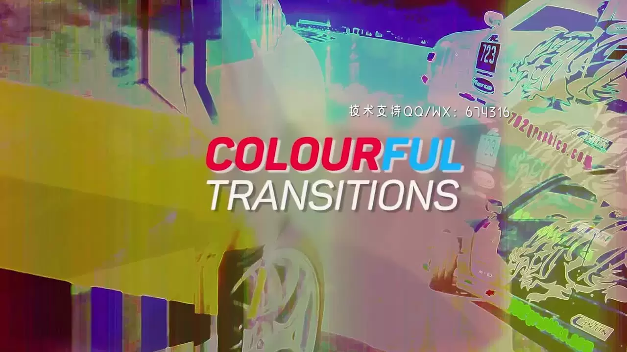 22个色彩缤纷过渡动画PR模板视频下载插图