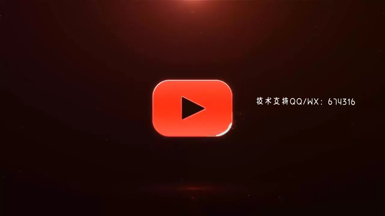 社交媒体动态LOGO标志展示AE模板视频下载(含音频)插图