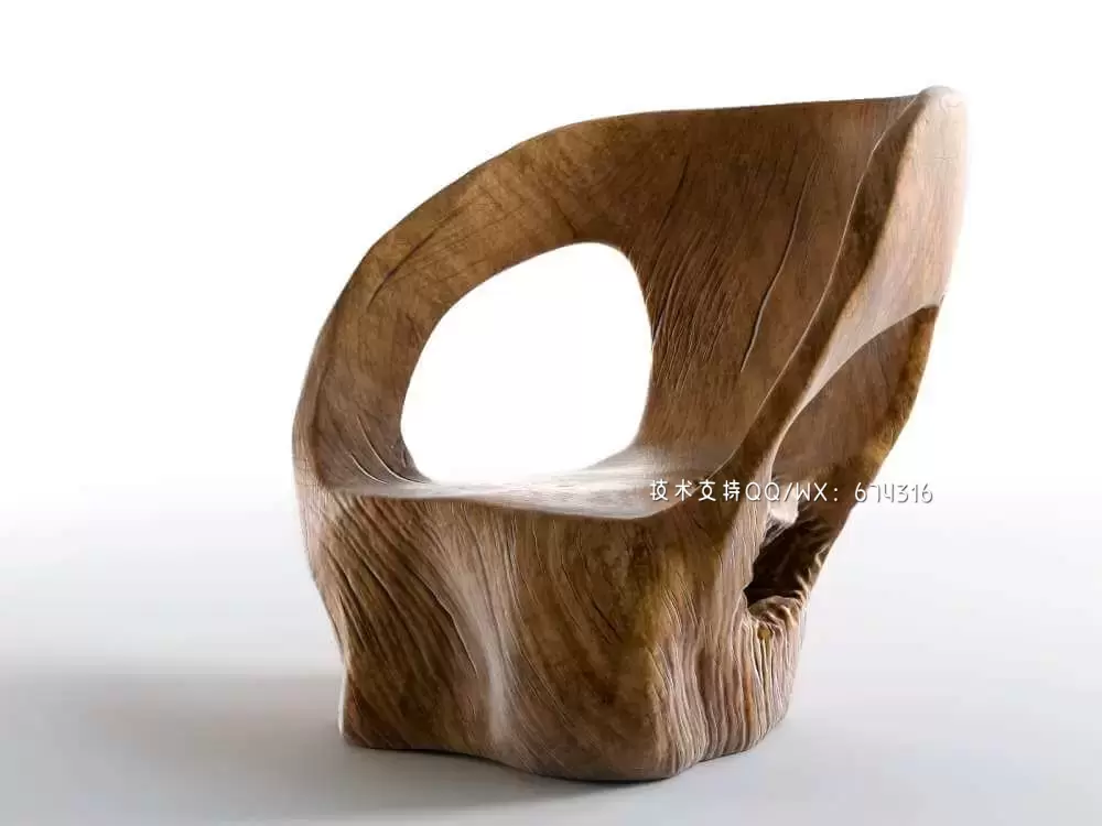 有创意的树木根雕3D模型下载 (MAX,FBX,OBJ,C4D)插图