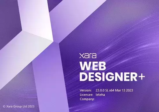 缩略图[WIN]Xara Web Designer+ (网页设计软件) 23.2.0.67158 特别版