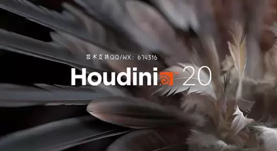 高效实用三维电影特效制作软件 SideFX Houdini FX 20.0.547 Win