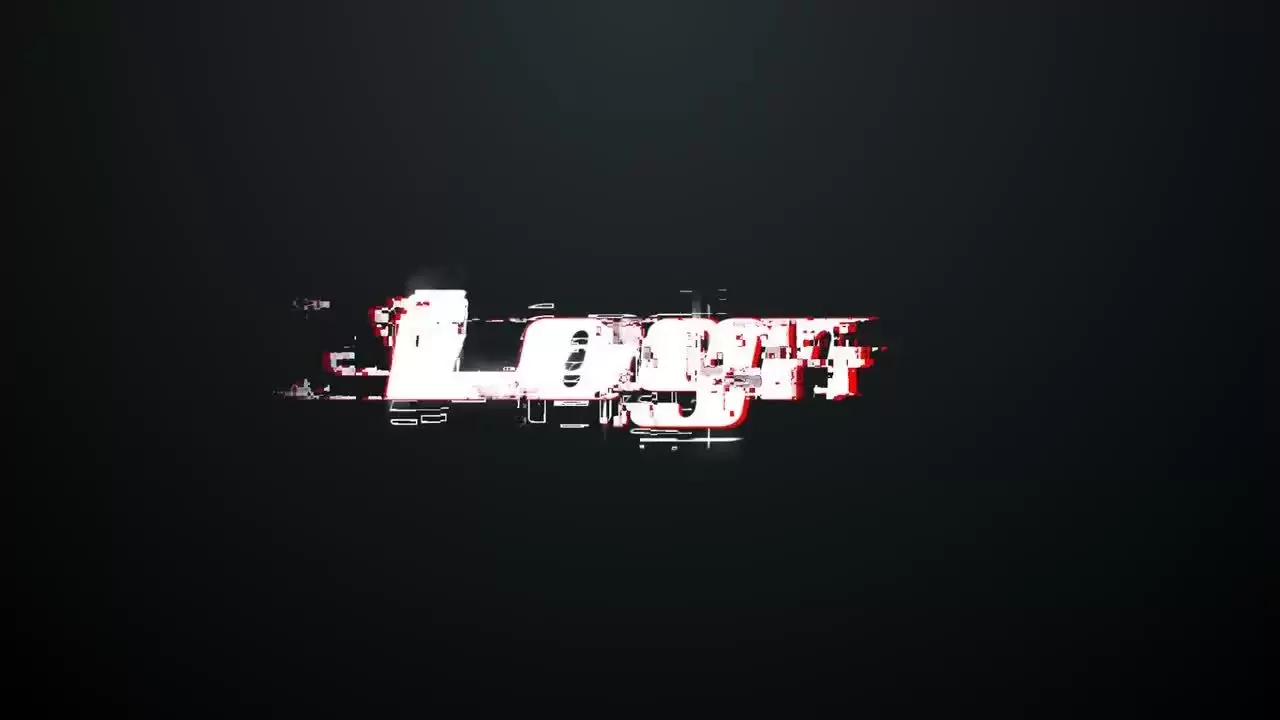黑暗动态动画品牌logo展示AE模板视频下载-含音频