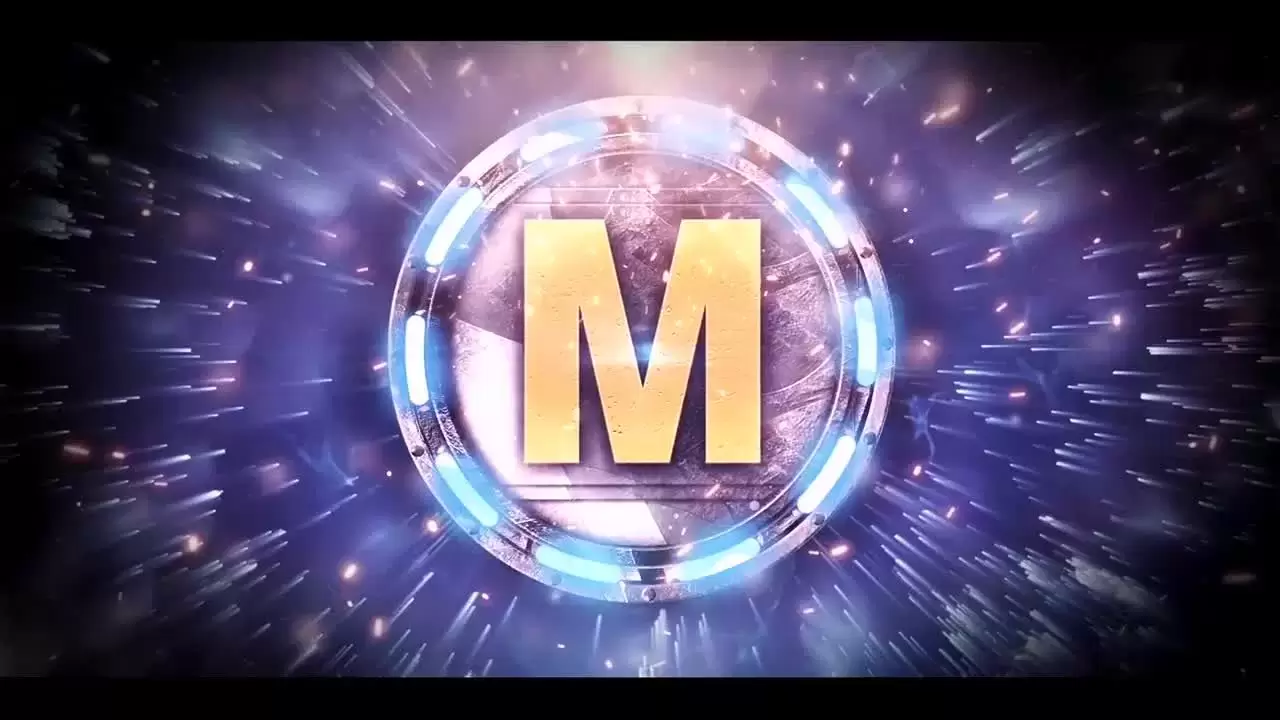 充满活力的超现代金属齿轮Logo标志AE模板视频下载-含音频