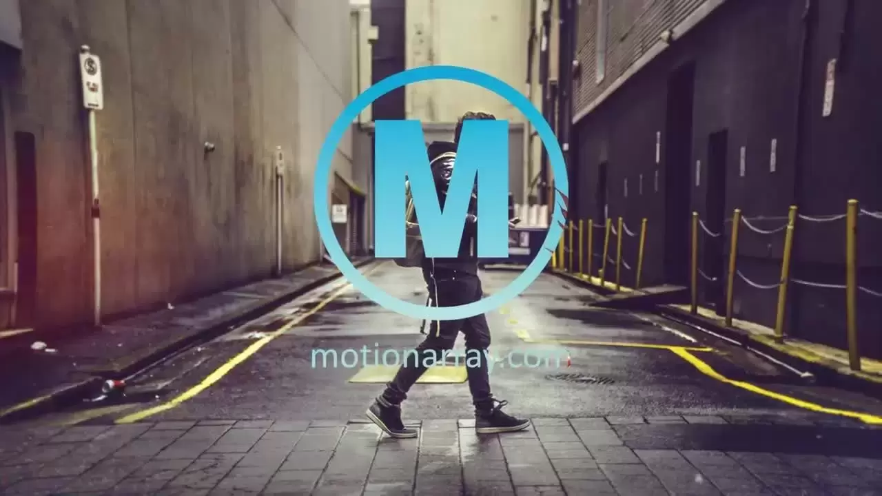公司照片标志AE模板视频下载-附音频