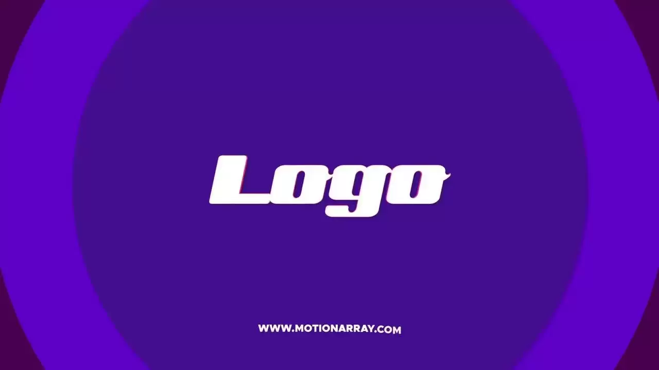 简单技术LOGO标志显示AE模板视频下载