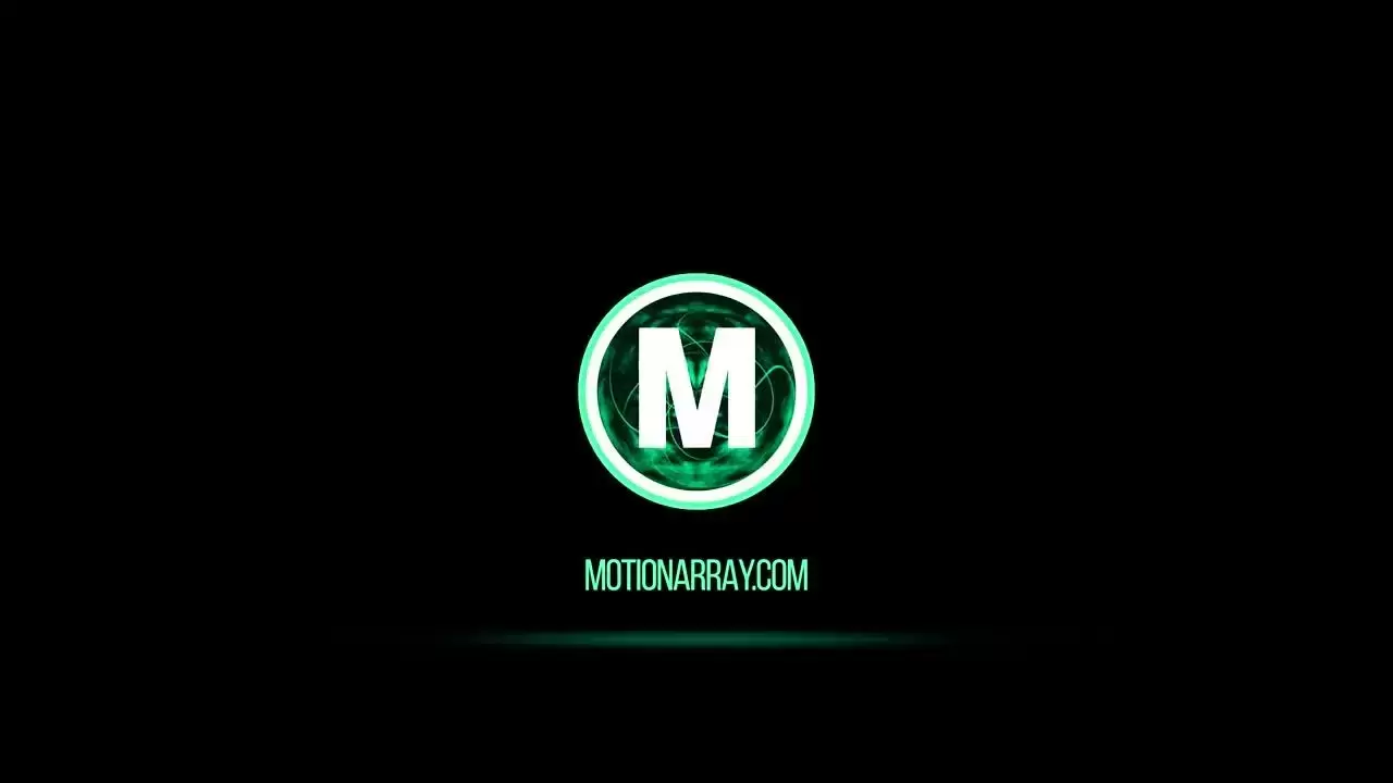 简单时尚动态的清洁LOGO标志AE模板视频下载-含配乐