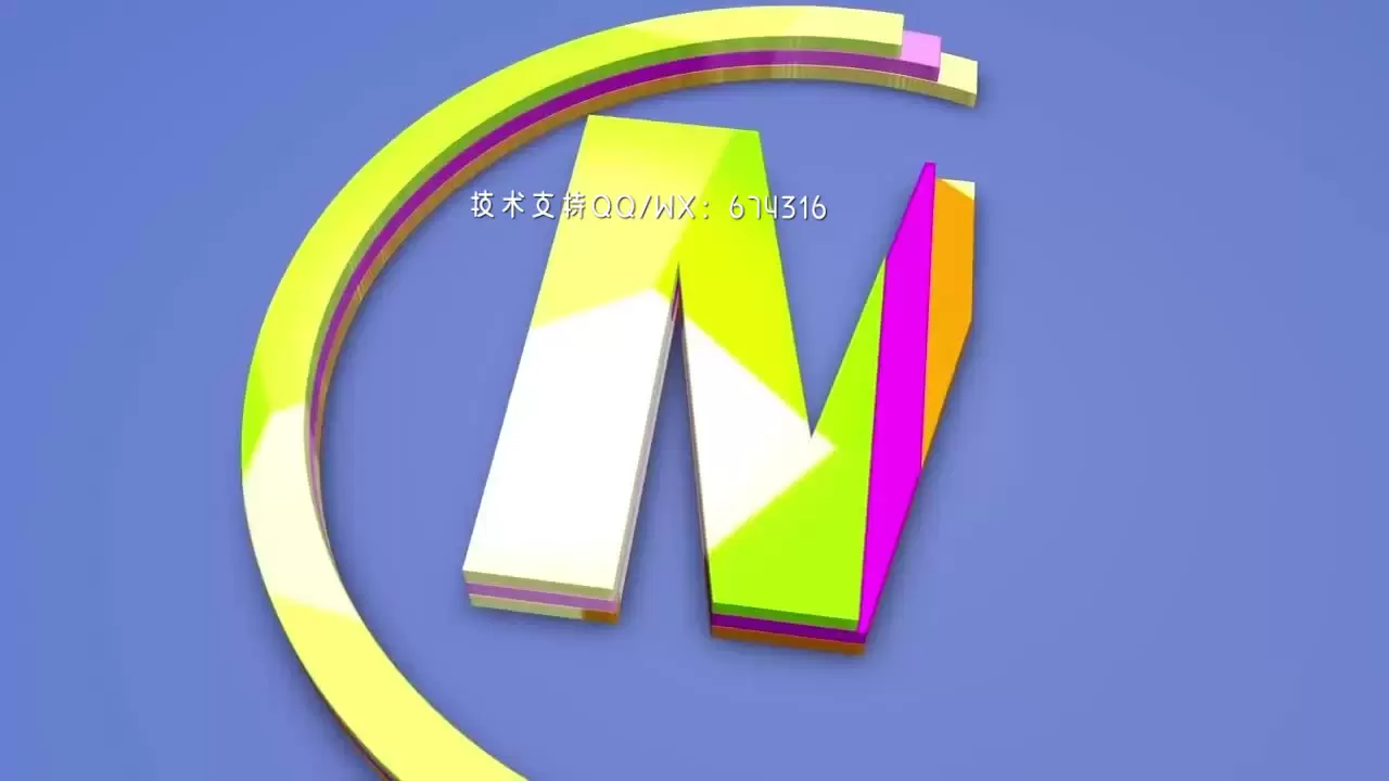 优雅有创意的LOGO标志显示AE模板视频下载-附音乐