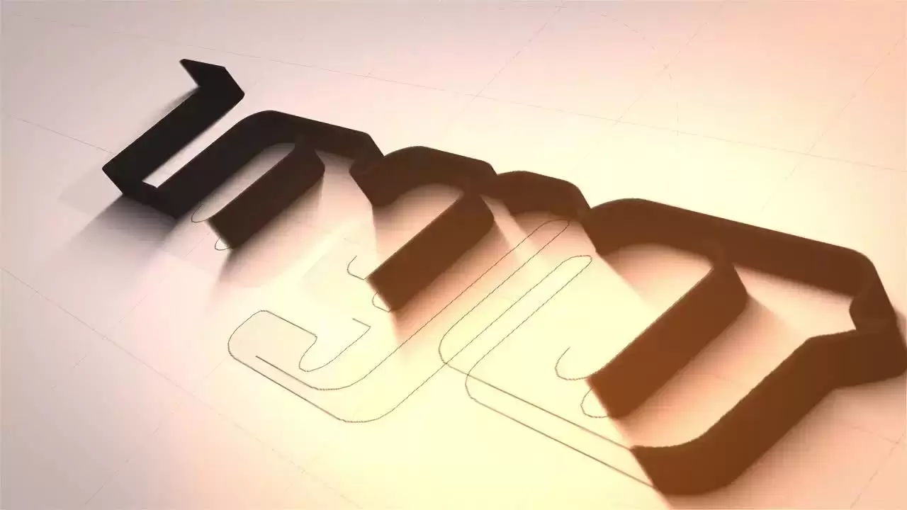描边LOGO标志2合1AE模板视频下载-附音频