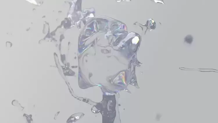 水影响标志显示AE工程-附配乐
