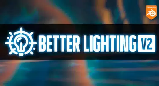 环境灯光特效投影效果Blender插件 Better Lighting V2.0.0