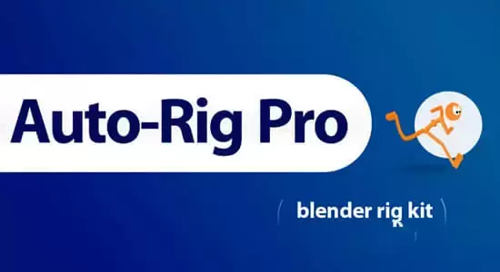 缩略图三维人物角色动作自动绑定Blender插件 Auto-Rig Pro V3.70.13