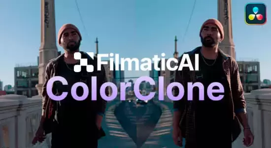 缩略图视频色彩颜色匹配达芬奇插件 ColorClone V1.1.1 Win