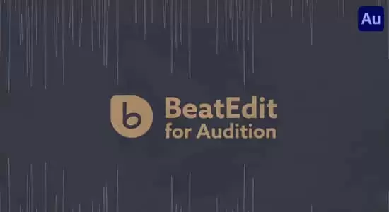 Audition插件-音乐鼓点自动节拍打点标记动画脚本 BeatEdit v2.2.000