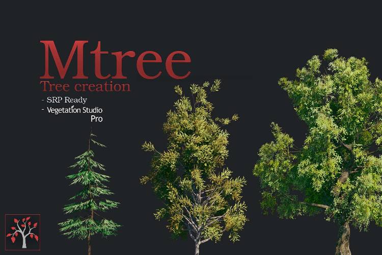 缩略图Mtree – 树木创建工具 v2.5.3 for Unity 完整版下载