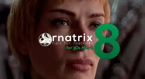 缩略图头发毛发羽毛模拟3DS MAX插件 Ephere Ornatrix V8.1.4.34639