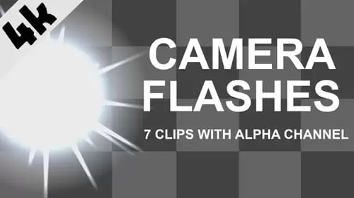 相机闪光灯光效特效视频下载Camera Flashes