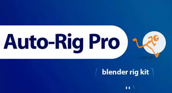 三维人物角色动作自动绑定Blender插件 Auto-Rig Pro V3.71.25+Quick Rig V1.26.39