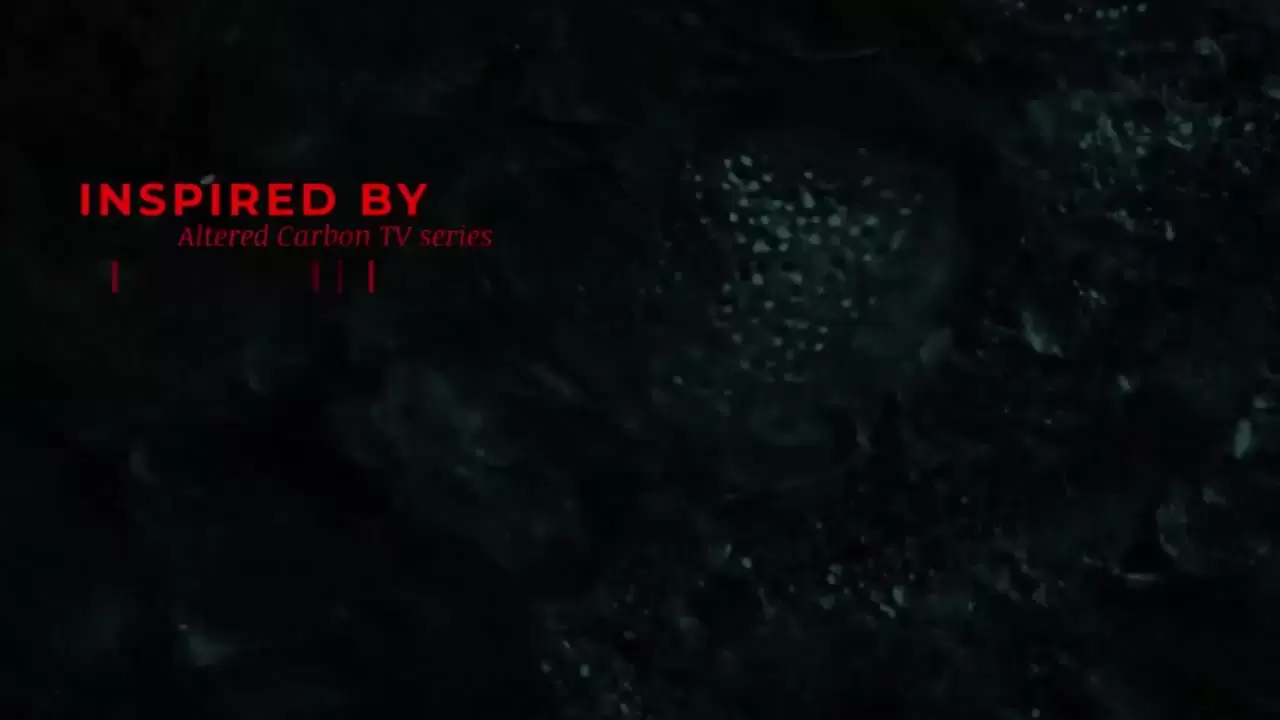 黑暗和神秘的电视素材节目标题AE模板