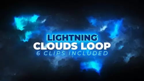 闪电云包视频下载Lightning Clouds Package