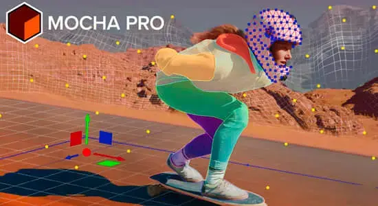 摄像机反求跟踪摩卡软件AE/PR/OFX/达芬奇/AVX插件Mocha Pro 2024 v11.5.1 CE Win