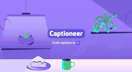 PR脚本-旁白对白字幕文字标题动画 Captioneer V1.2.25.3