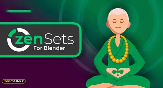 Blender插件-创建管理网格元素顶点组 Zen Sets v2.4.1