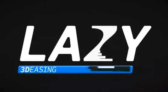 AE脚本-缓入缓出弹性动画图层排列脚本 Lazy 2.0.8