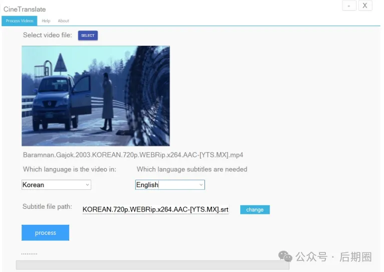 看 片 还 需 要 翻 译 ？用 CineTranslate，字幕自己来！支持99种语言！