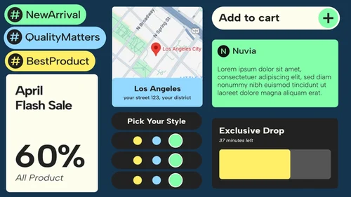 现代简约动态广告模板 | AE模板介绍
