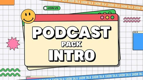 抽象艺术数字设计AE模板 - 创意动态图形素材包