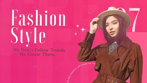 动态时尚高光AE模版：光影格调开场片头